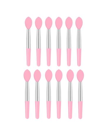 12 Silicone Lip Brushes - Exfoliating Tool & Moisturizer for Smooth Plump Lips (Pink) - Buy Online on GoSupps.com