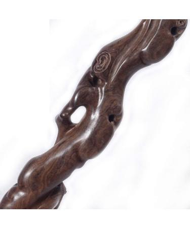 Cane Crutch Solid Wood Cane Root Carving Black Rosewood Whole Material Mahogany Walking Stick African Ebony Tree Root Carving Crutches Suitable for Elderly Gifts crutch-11.19 - Buy Online on GoSupps.com