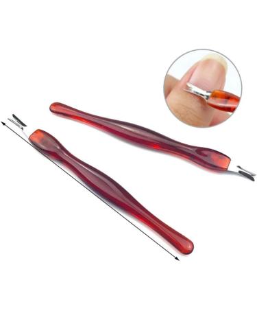 10-Piece Nail Art Tools Set | Pedicure & Manicure Skin Trimmer | Callus Removal Essentials - Red - Buy Online on GoSupps.com