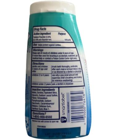 Colgate 2-in-1 Whitening Toothpaste Gel & Mouthwash ICY Blast 4.6 Oz | Buy Internationally for Fresh Breath & Teeth Whitening - Buy Online on GoSupps.com