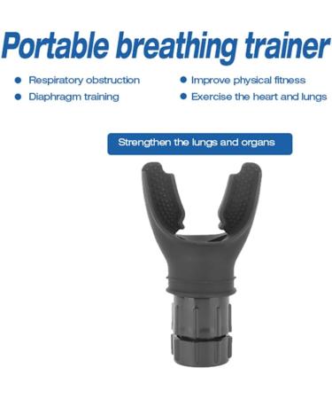 Breathing Exerciser Trainer Deep Breathing Lung Exerciser Device Adjust Resistance Improve Lung Capacity Handheld Lung Expansion Training Tool - Buy Online on GoSupps.com