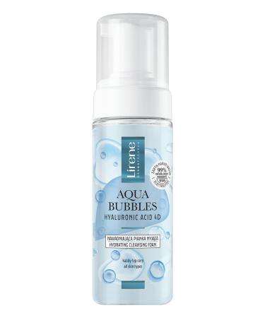 Lirene Aqua Bubbles Hyaluronic Acid 4D Hydrating Washing Foam 150 ml long term validity