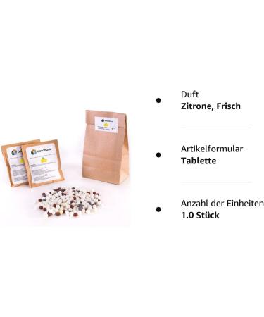  KO Waschball Refill - 240 Washes of Natural Detergent Powder | Zero Waste Lemon Scent | Gentle for Sensitive Skin | 1 Year Supply - Buy Online on GoSupps.com