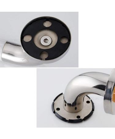 Grab Bars for Bathtubs and Showers Stainless Steel L Type Grab Rail Bathroom Handrail Safety Support Grab Bar with Anti-Slip Grip for Bath - Buy Online on GoSupps.com