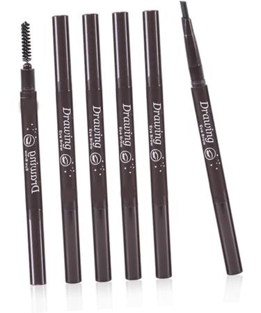FOMIYES 3pcs 2 1 Eyebrow Pen Eyebrow Pencil Waterproof Eyebrow Pen Eyebrow Brush 3d Triangle Makeup 1 count (Pack of 1) As Shownx3pcs - Buy Online on GoSupps.com