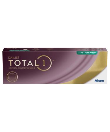 Dailies Total1 for Astigmatism soft 30 pieces BC 8.6 mm DIA 14.5 mm CYL 1.25 AXIS 120 -03.75 diopters