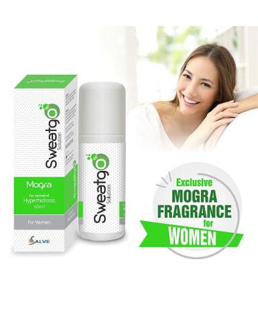 Sweat Go Rollon Antiperspirant | Mogra For Women - 60 ml - Buy Online on GoSupps.com