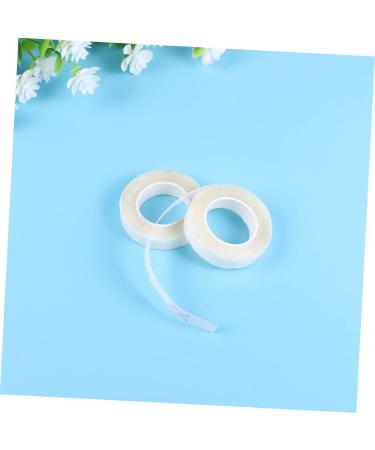 Angoily 2 Rolls Front Lace Hair Accessory for Women Tape on Extensions Extension Extension Belt Double Sided Extension Tape Toupee Tape Hand Weaving Wig Adhesive Tape White - Buy Online on GoSupps.com