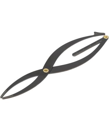 Golden Ratio Symmetrical Eyebrow Ruler Stainless Steel Measuring Tool for Eyebrows Professional Microblading and Makeup Portable (Black) - Buy Online on GoSupps.com