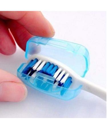 LAVALINK 5pcs Portable Travel Toothbrush Head Caps - Germ Protection Toothbrush Case for Health & Hygiene - Buy Online on GoSupps.com