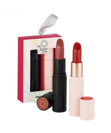 SEPHORA Collection Limited Edition Matte & Satin Lipstick Duo red and nude