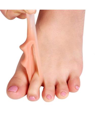 Gel Toe Separator Straightener Bunion Spacers - Hallux Valgus Relief - Buy Online on GoSupps.com