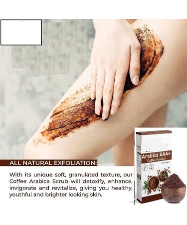3.52oz Organic Arabica AAA+ Co.ffee Powder-100g|Co.ffee Powder Body Scrub Tan Removal|100% Natural Co.ffee Powder for Skin & Hair - Buy Online on GoSupps.com