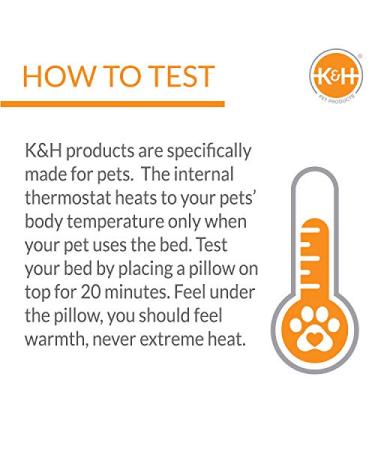K&H Pet Products Heated Pad for Small Animals - 9x12 Inches, Tan - Buy Online on GoSupps.com
