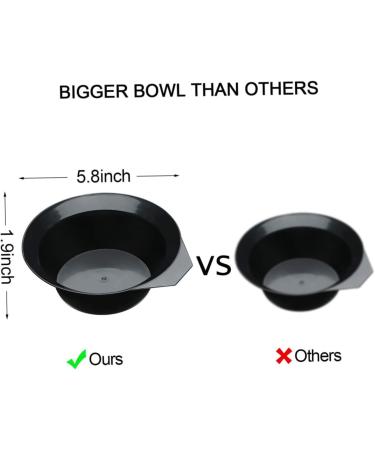 minkissy 2 Sets Hair Color Mixing Bowl Hair Mixing Spoon Diy Salon Tool Hair Tinting Tool Hair Blower Dryer Brush Beard Kits T Tool Hair Tinting Bowl and Brush Beard Cape Hair Dye Cloak - Buy Online on GoSupps.com