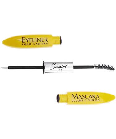 Longwear Mascara - Dual Heads Eyelash Mascara - Intense Length Mascara Cream Feathery Soft Full Lashes No Flaking No Smudging No Clumping - Buy Online on GoSupps.com