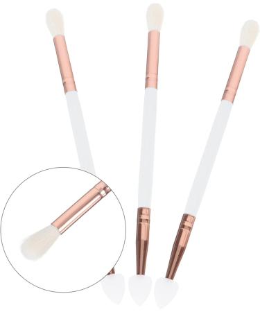 Housoutil 3pcs Eye Shadow Brush Eyeshadow Eye Makeup Brush Handheld Small Makeup Brush Travel Kit Simple Woman - Buy Online on GoSupps.com