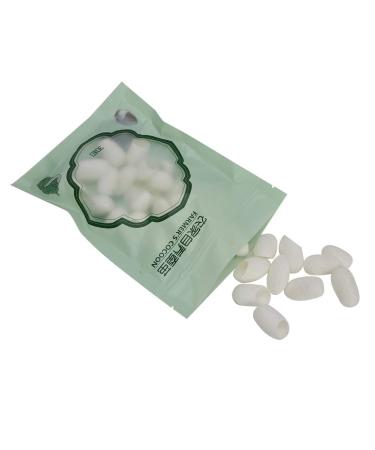 Organic Silkworm Silk Balls for Blackhead Removal - 30pcs Makeup Removal & Exfoliating Skincare - Buy Online on GoSupps.com