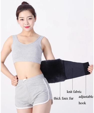 Buy PENINSULA LOVE Winter Thermal Waist Warmer | Fleece Lined Adjustable Support Belt for Men & Women - Plush Lumbar Wrap - Buy Online on GoSupps.com