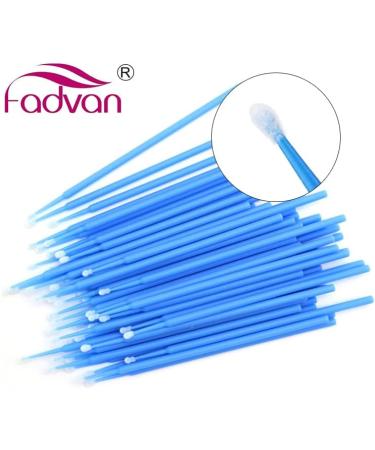 200 Blue Micro Applicator Brushes for Eyelash Extensions - Disposable Eyelash Swabs for Mascara & Makeup Application - Buy Online on GoSupps.com