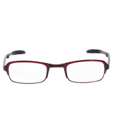 Portable Foldable Reading Glasses for Presbyopia - Lightweight 2 Colors Fatigue Relief (4.0 Red) - Buy Online on GoSupps.com