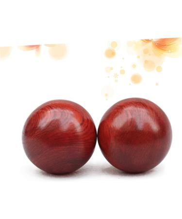 Partykindom 6 STK Woodhand Baoding Balls - Chinese Medicine Stress Relief & Massage Balls - Premium Redwood Quality - Buy Online on GoSupps.com