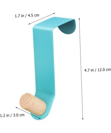 Baluue 8 Pcs Door Hook Cabinet Door Towel Holder Plant Hangers Robe Hanger Hook for Bathroom Key Towel Hook - Buy Online on GoSupps.com