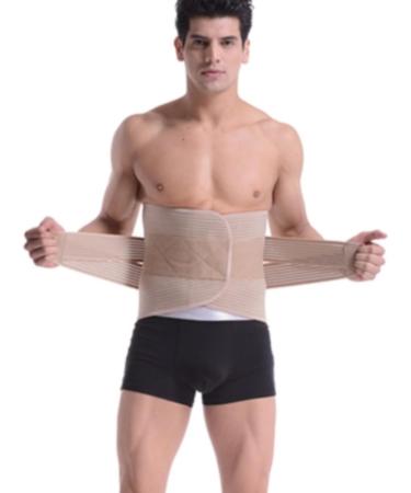 Back Brace Lumbar Support Back Brace 33cm Widen Waist Support Belt Men Women Lower Back Support Belt Waist Belt(Large) Large Brown - Buy Online on GoSupps.com