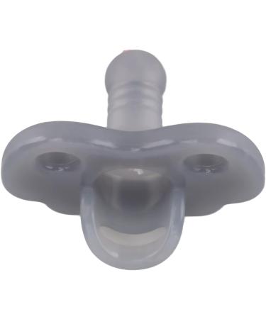 Baby Silicone Pacifier 5 Pieces Bite Resistant Washable Portable Silicone Pacifier for Baby Type 1 - Buy Online on GoSupps.com
