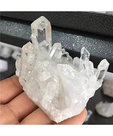 1pc 150-200g Folk Crafts Natural Clear Quartz Minerals Specimen Crystals Cluster - Buy Online on GoSupps.com