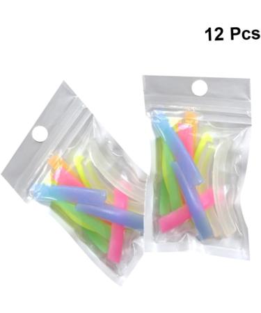 Healeved 12 Pairs Eyelashes Pads Silicone Gasket Eye Stickers Eyelashes Extension Gasket Eyelashes Grafting Gaskets Silicone Eye Patches Tool Fake Eyelashes - Buy Online on GoSupps.com
