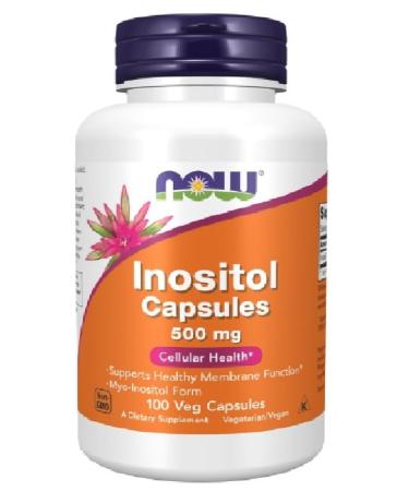 Now foods inositol 500mg - 100 capsules
