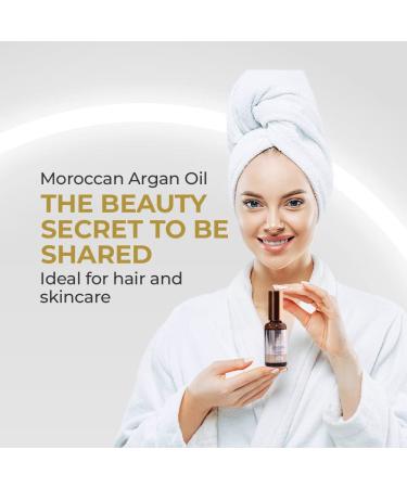 Maria Yanez Moroccan Argan Oil 50ml - Moisturizer for Dry Skin, Hair & Nails - Antioxidant with Repair Treatment - For Men & Women - Buy Online on GoSupps.com