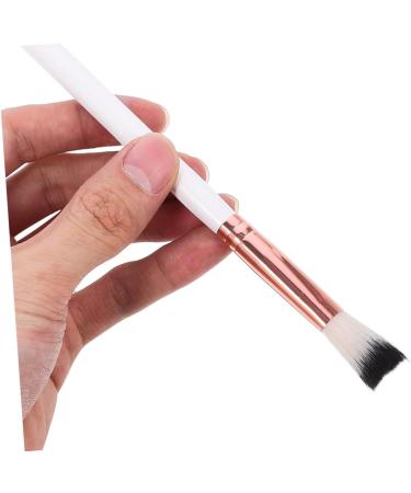 Didiseaon Fish Tail Brush Blush Brush Highlighter Makeup Tool Contour Brush Nose Brush Miss White Simple Paint 18.50X1.00X1.00CM White - Buy Online on GoSupps.com