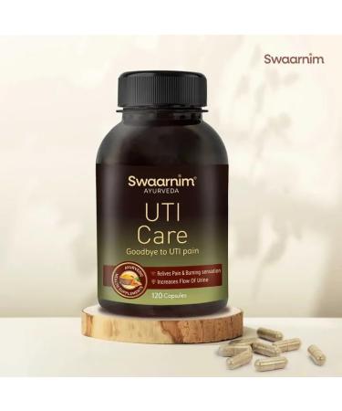 UTI Care | Ayurvedic Women s Health Supplements | 100% Natural & Gluten-Free | 120 Capsules - Buy Online on GoSupps.com