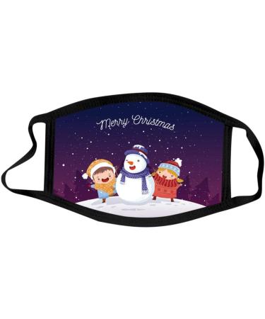 Riou 5-Piece Christmas Mundsprung Washable Bandana Neck Gaiter - Breathable & Comfortable Mouth & Nose Protection for Men & Women - Buy Online on GoSupps.com