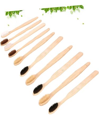Eco-Friendly Soesfoufu Travel Toothbrush Set | Biodegradable Bamboo Toothbrush Kit for Ultimate Tooth Hygiene | International Shipping - Buy Online on GoSupps.com