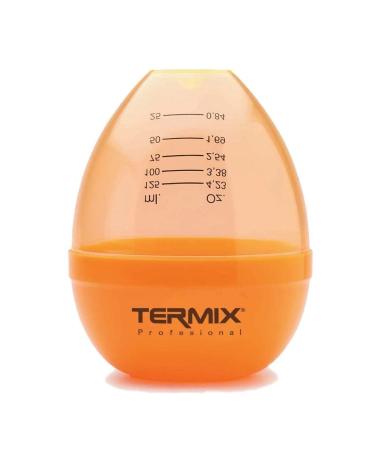 Termix Shaker for professional hair dye.Professional accessories that are ideal for coloring tones and mixing.Color orange.