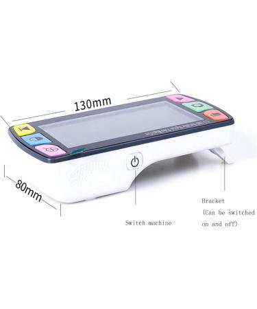 Electronic Reading Aid Digital Magnifier 4.3-inch LED Digital Magnifier with Image Capture and Illumination System Digital magnifiers for Visually impaired - Buy Online on GoSupps.com