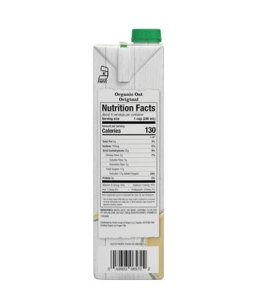 Pacific Foods Organic Oat Original Plant-Based Beverage 32oz - Buy Now for a Deliciously Healthy Option! - Buy Online on GoSupps.com