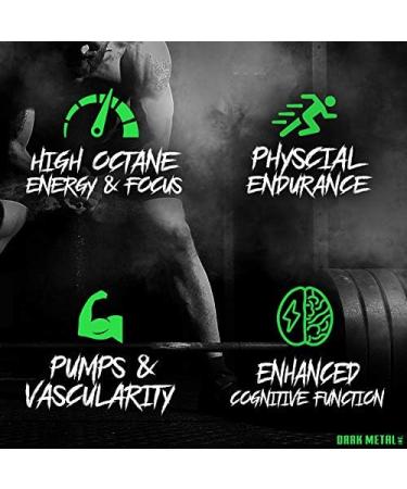 Dark Metal Manson, Blue Raspberry, 0.75 Pound Blue Raspberry 12 Ounce (Pack of 1) - Buy Online on GoSupps.com