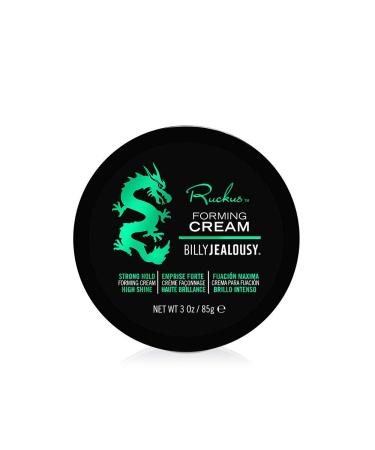 Billy Jealousy Ruckus Hair Forming Cream for Men with Strong Hold and High Shine  Reworkable  Natural Looking  Water Soluble Styling Product New Formula