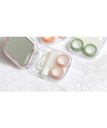 Buy XMING Fruit Cartoon Mini Contact Lens Box - Cute Girl Heart Design | Portable & Simple Myopia Companion (Color: G) - Fast International Shipping - Buy Online on GoSupps.com