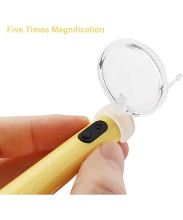 AGGICE Lemon Yellow Ear Wax Picker | Ear Wax Removal Kit for Adults & Kids - Buy Online on GoSupps.com