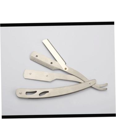 Minkissy 2-Pack Stainless Steel Round Brush & Beard Razor for Hairdressers | Travel-Safe Grooming Tools - Buy Online on GoSupps.com