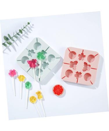 Zerodeko 1 Set Lollipop Mold Practical Baking Mold Chocolate Making Creative Candy Mold Cookie Baking Mold Candy Molds Silicone Molds Chocolate Mold Silica Gel Child Tool Square - Buy Online on GoSupps.com