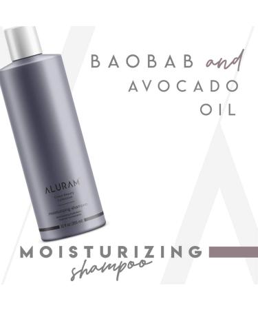 Aluram Coconut Water Moisturizing Shampoo - Clean Beauty for Men & Women - Sulfate & Paraben Free - 12 Fl Oz - Buy Online on GoSupps.com