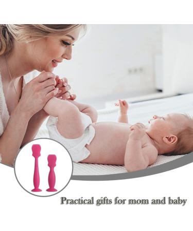 2Pcs Diaper Rash Cream Brush Baby Brush Diaper Applicator Silicone Diaper Cream Applicator Baby Diaper Cream Applicator Baby Applicator Baby Diaper Rash Cream Applicator Baby Cream Brush Pink - Buy Online on GoSupps.com