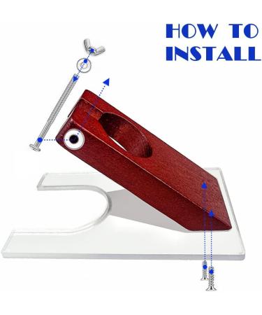Wood Shearing Guide for Rug Trimmer Tool Carpet Trimmer Bracket Stand Suitable for Carpet Trimmer Rug Shaver tufting Only  Excluding Carpet Trimmer - Buy Online on GoSupps.com