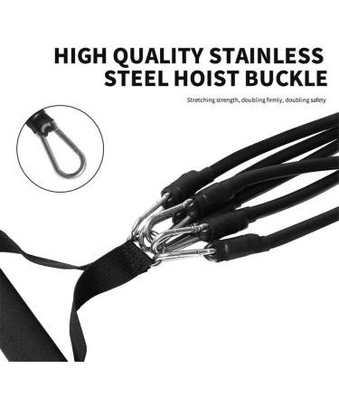 Fitness Running Resistance Band Speed Training Leg Trainer Exercise Strength Tube Band with Ankle Straps Handles Strap (Color : Black Size : 5 Leg Trainer) - Buy Online on GoSupps.com